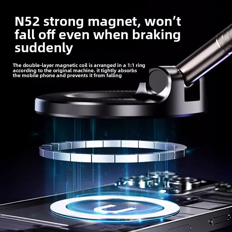 Magnetic Car Phone Holder with 360 Rotation